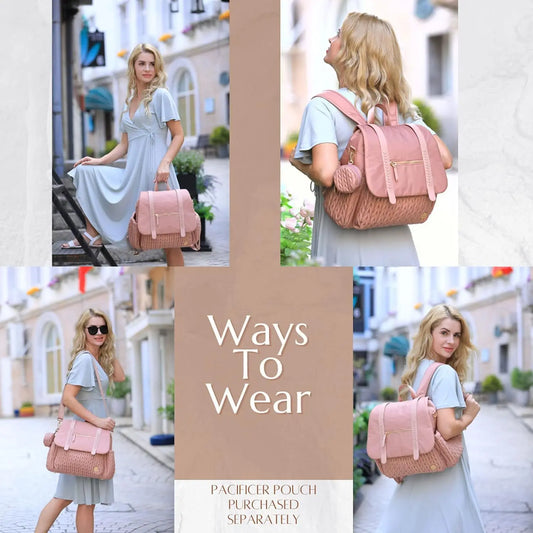 NestGo™ Urban – Stylish Diaper Bag