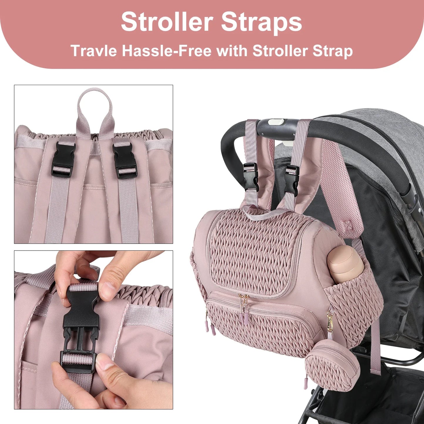 NestGo™ Swift – Compact Diaper Backpack