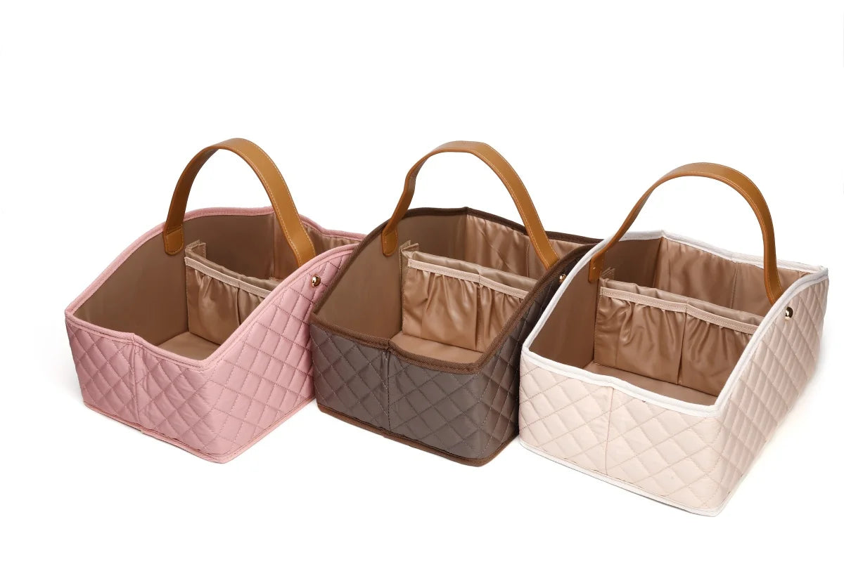 ChangeMate™ – Portable Diaper Organizer for Every Room